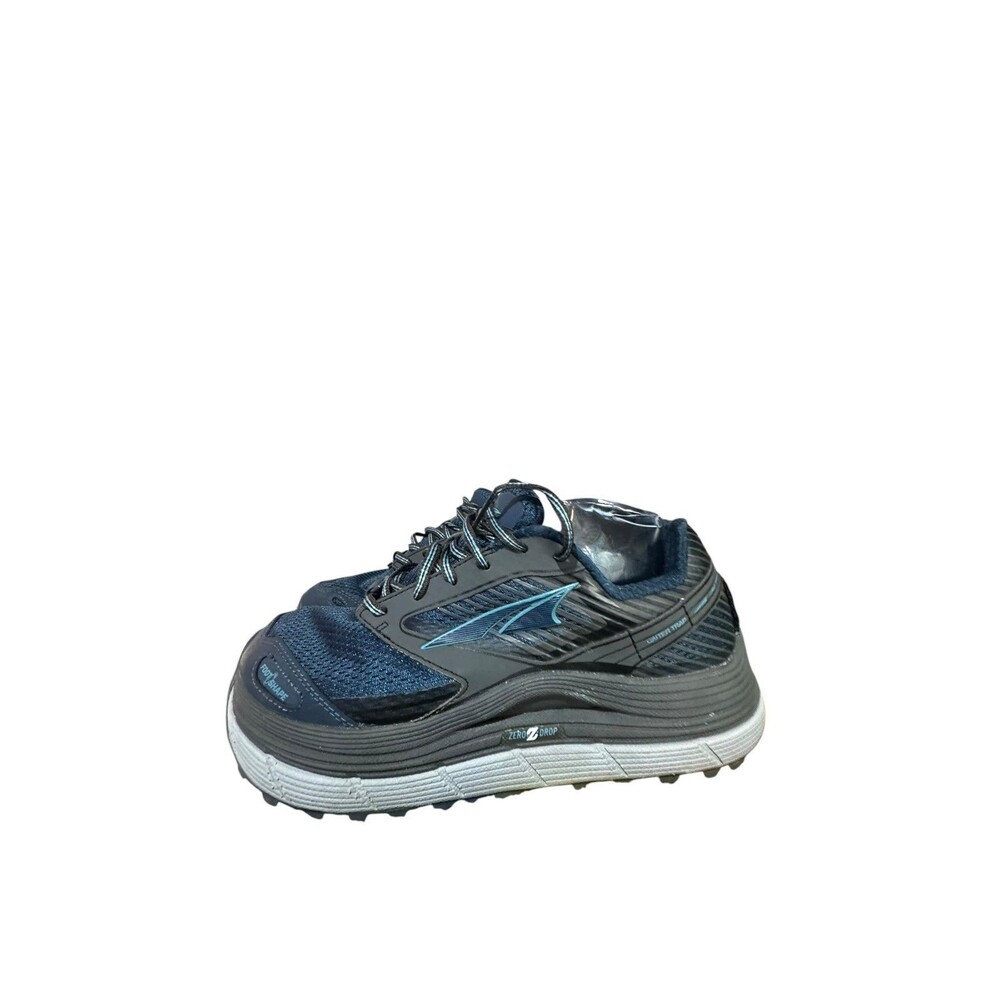 Altra Women's Olympus 2.5 Trail Running Barefoot Blue Gray Sz 7.5 Hiking Vibram